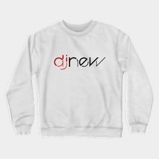 DJ New Logo - Red and Black T-Shirt Crewneck Sweatshirt